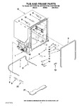 Diagram for 05 - Tub And Frame Parts