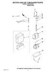 Diagram for 09 - Motor And Ice Container Parts