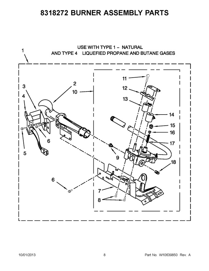Diagram for WGD4890BW0