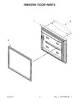 Diagram for 08 - Freezer Door Parts