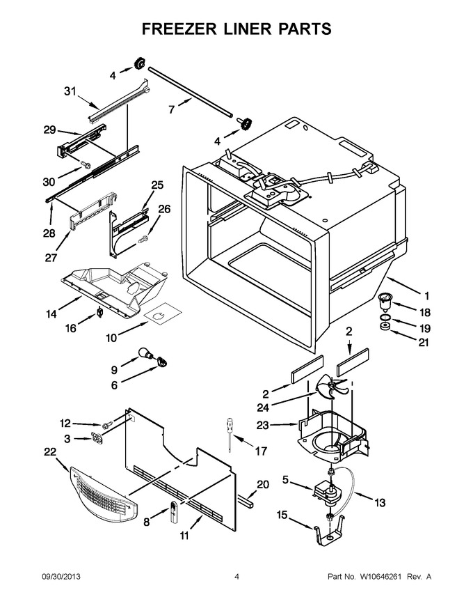 Diagram for WRF532SNBW00