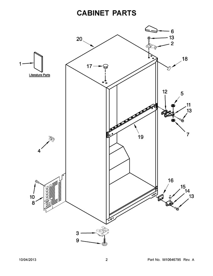 Diagram for W8RXNGFBD00