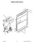 Diagram for 04 - Inner Door Parts
