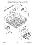 Diagram for 10 - Upper Rack And Track Parts