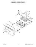 Diagram for 09 - Freezer Door Parts