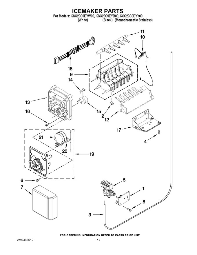 Diagram for KSC23C9EYB00