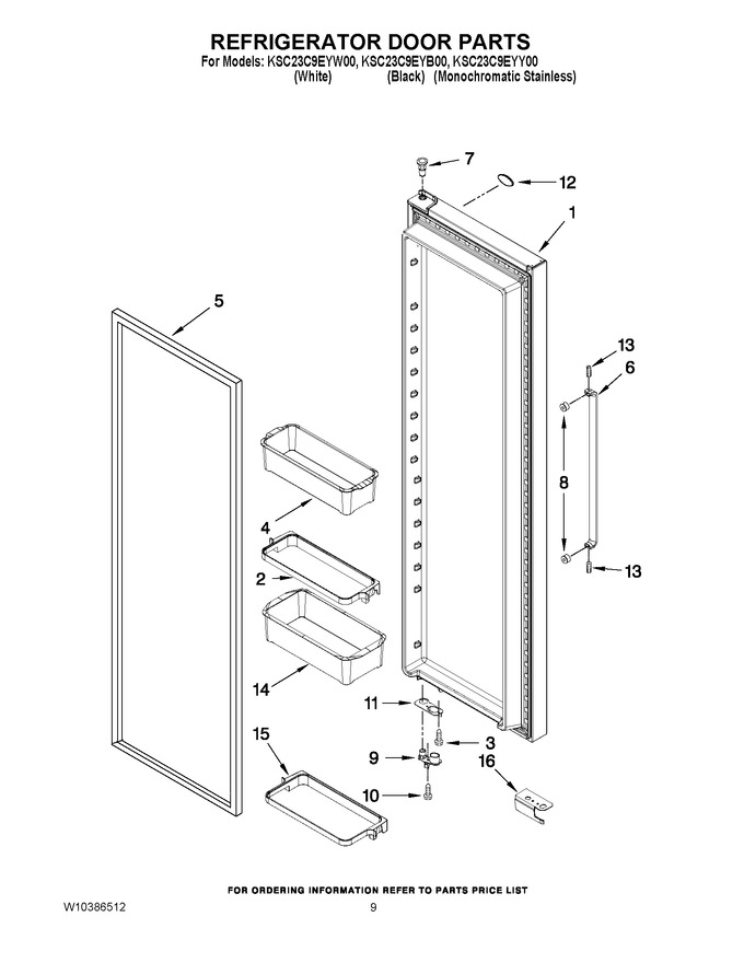 Diagram for KSC23C9EYB00