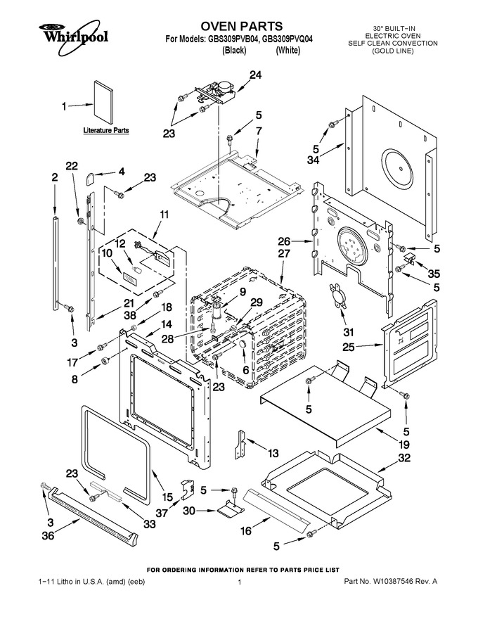 Diagram for GBS309PVQ04