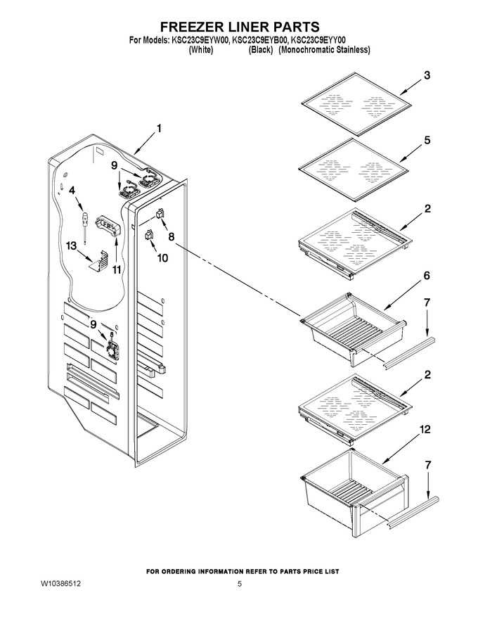 Diagram for KSC23C9EYB00