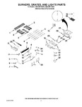 Diagram for 02 - Burners, Grates, And Lights Parts