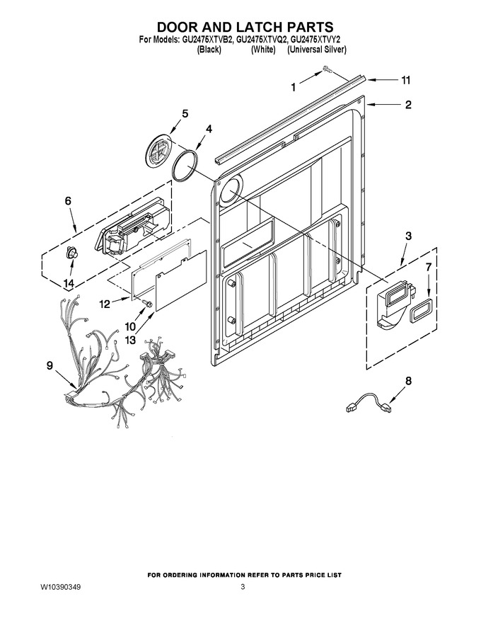 Diagram for GU2475XTVQ2