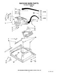 Diagram for 05 - Machine Base Parts
