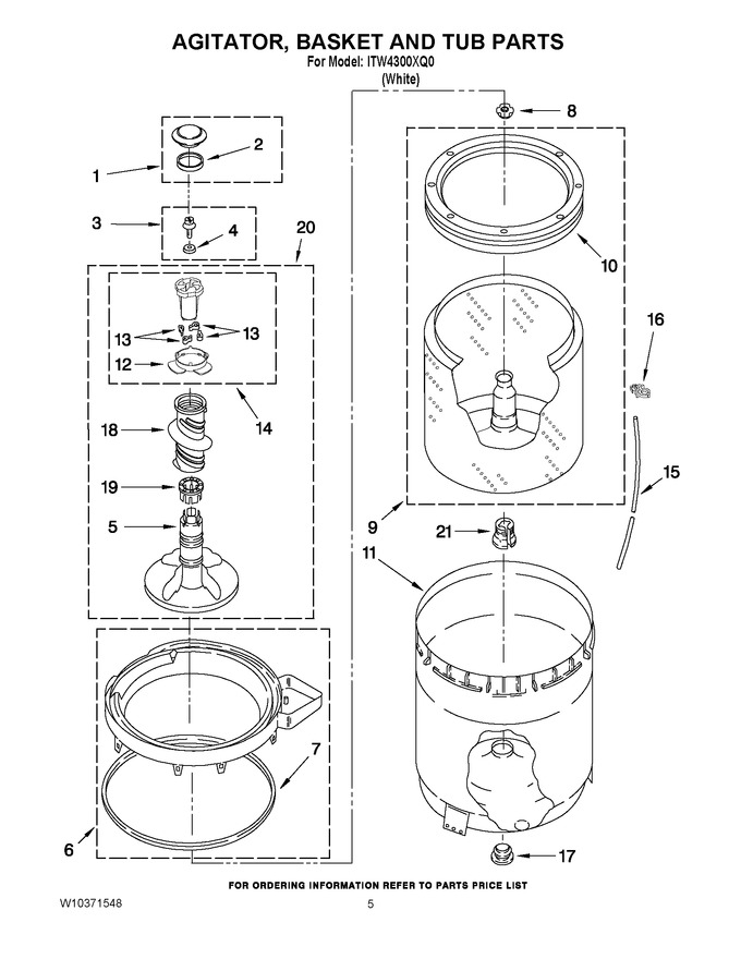 Diagram for ITW4300XQ0