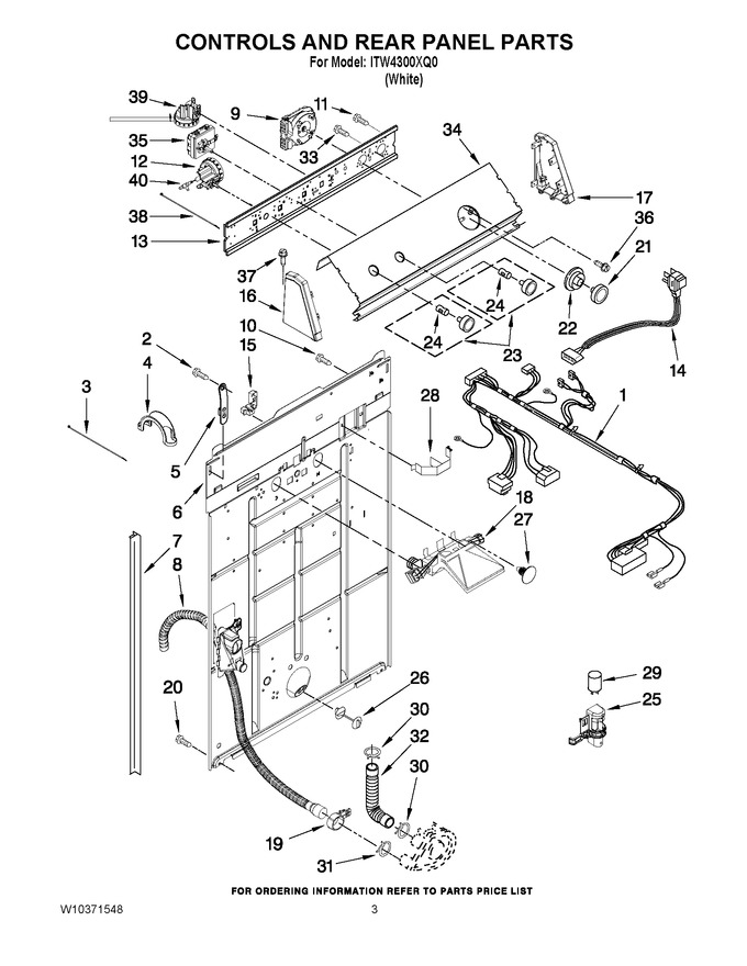 Diagram for ITW4300XQ0