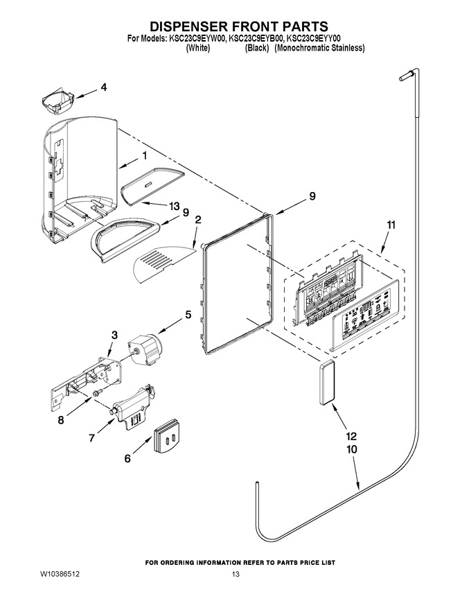 Diagram for KSC23C9EYB00