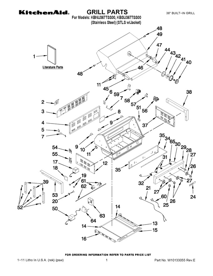Diagram for KBNU367TSS00