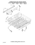 Diagram for 09 - Upper Rack And Track Parts