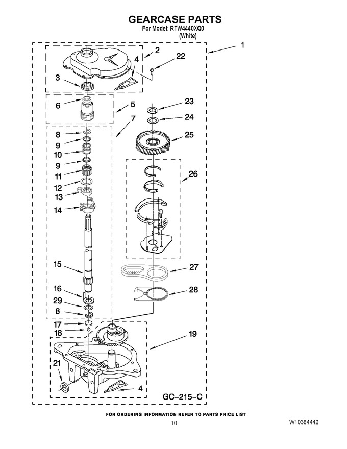 Diagram for RTW4440XQ0