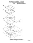 Diagram for 03 - Refrigerator Shelf Parts