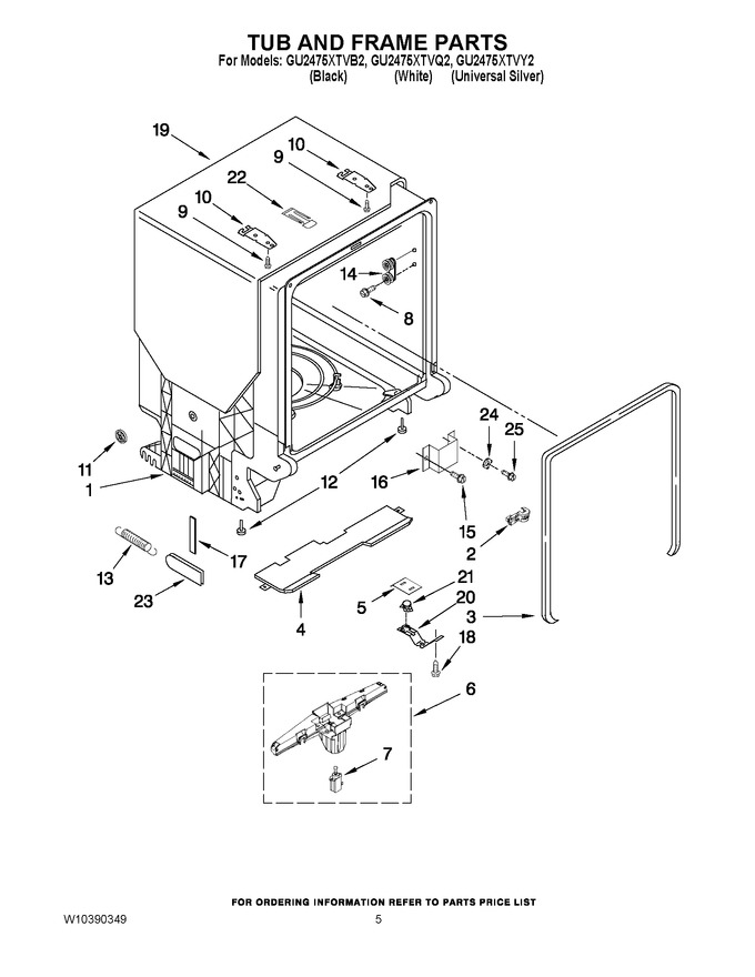 Diagram for GU2475XTVQ2