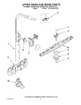 Diagram for 07 - Upper Wash And Rinse Parts