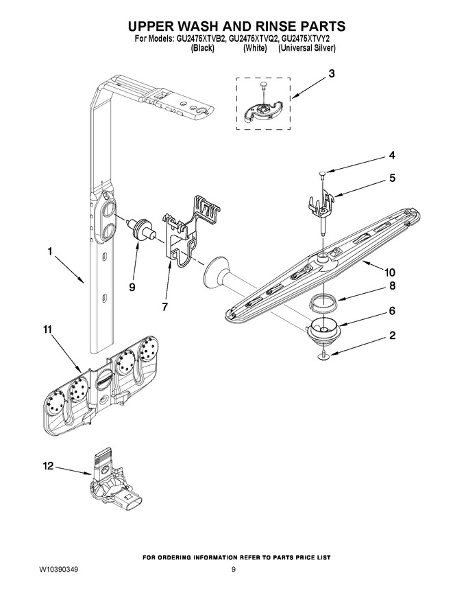 Diagram for GU2475XTVQ2