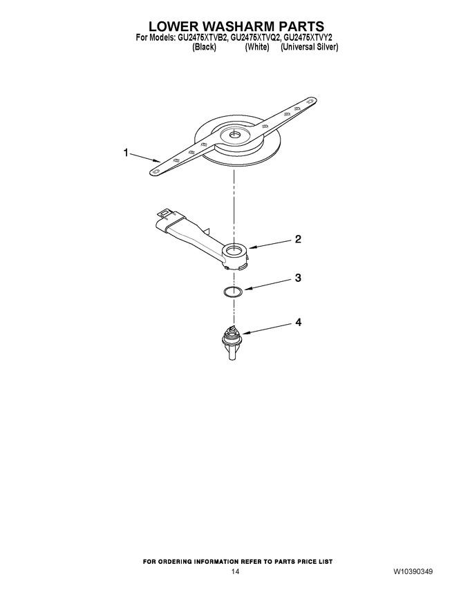 Diagram for GU2475XTVB2