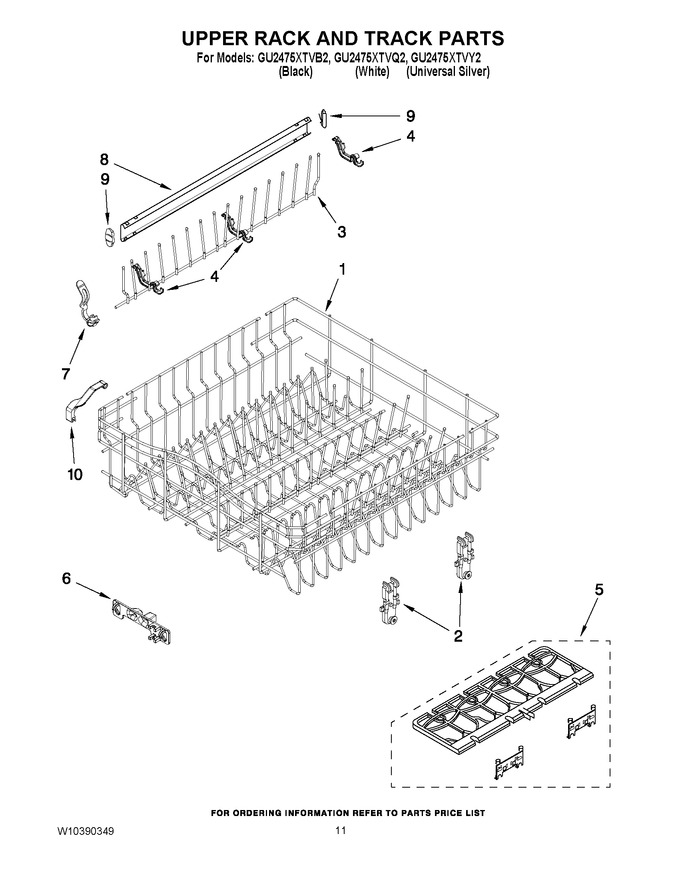 Diagram for GU2475XTVB2