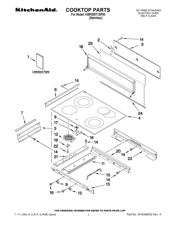 Diagram for KERS807XSP00