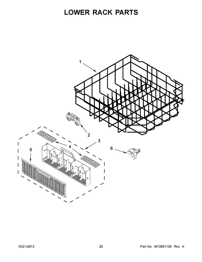 Diagram for WDT790SAYW3