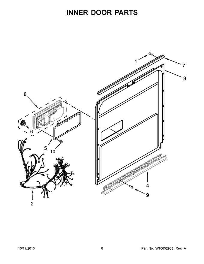 Diagram for WDT910SAYE3