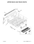 Diagram for 10 - Upper Rack And Track Parts