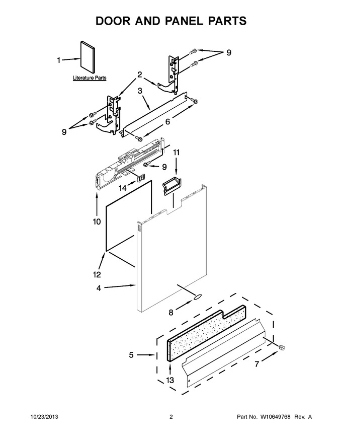 Diagram for WDF775SAYW3