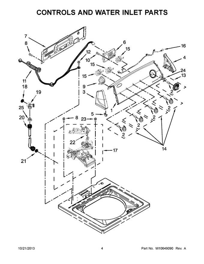 Diagram for 4GWTW4950YW2