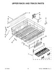 Diagram for 10 - Upper Rack And Track Parts