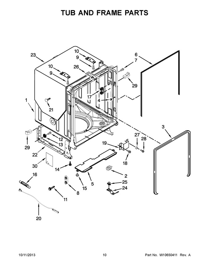 Diagram for WDF780SLYB3