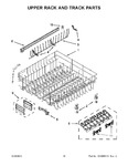 Diagram for 10 - Upper Rack And Track Parts