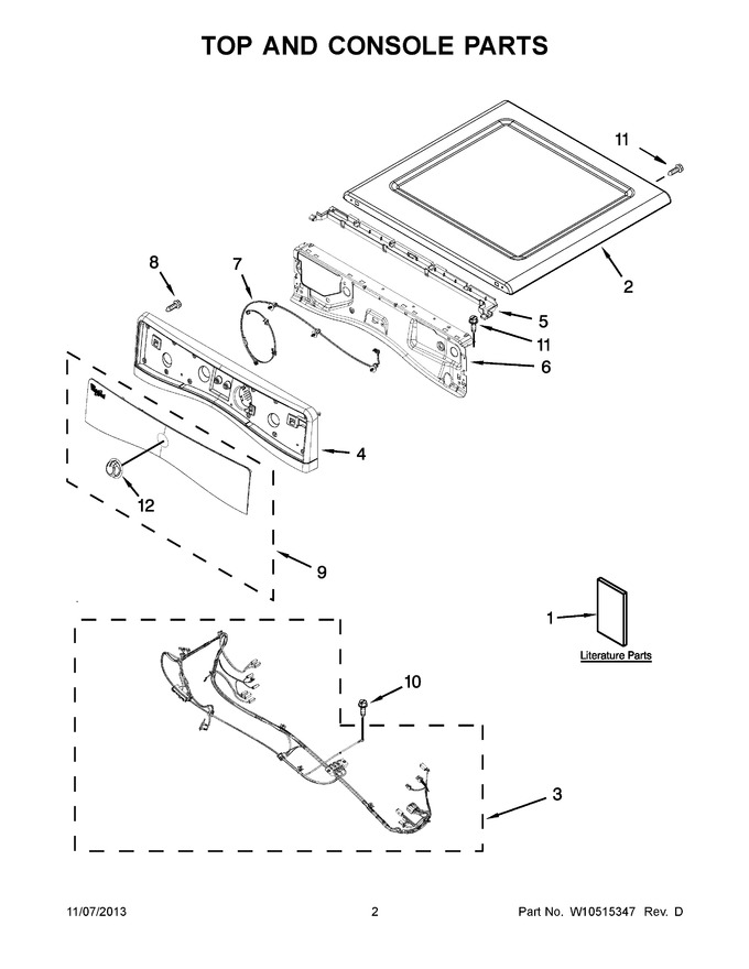 Diagram for WGD94HEAC0