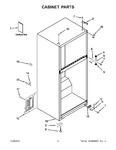 Diagram for 02 - Cabinet Parts