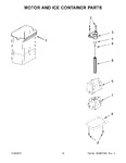 Diagram for 06 - Motor And Ice Container Parts