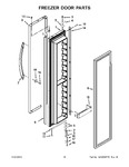 Diagram for 09 - Freezer Door Parts
