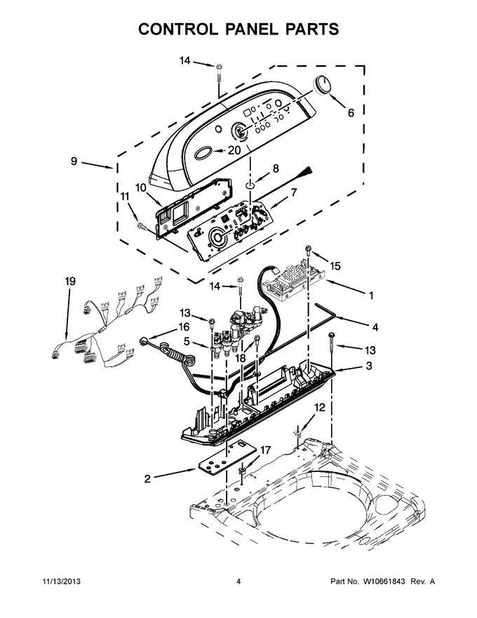 Diagram for WTW8500BR0