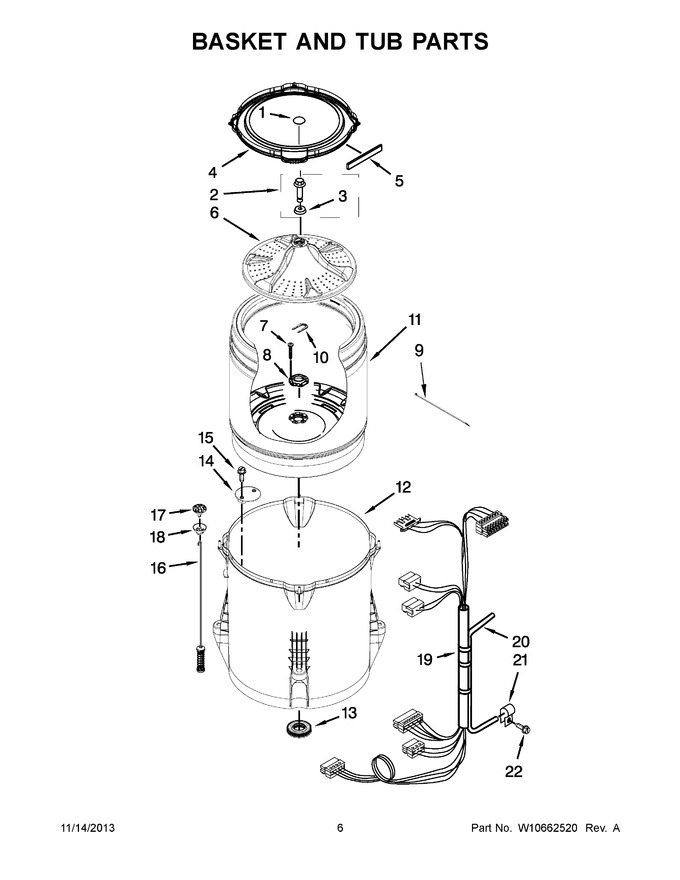 Diagram for 4GWTW5550YW2