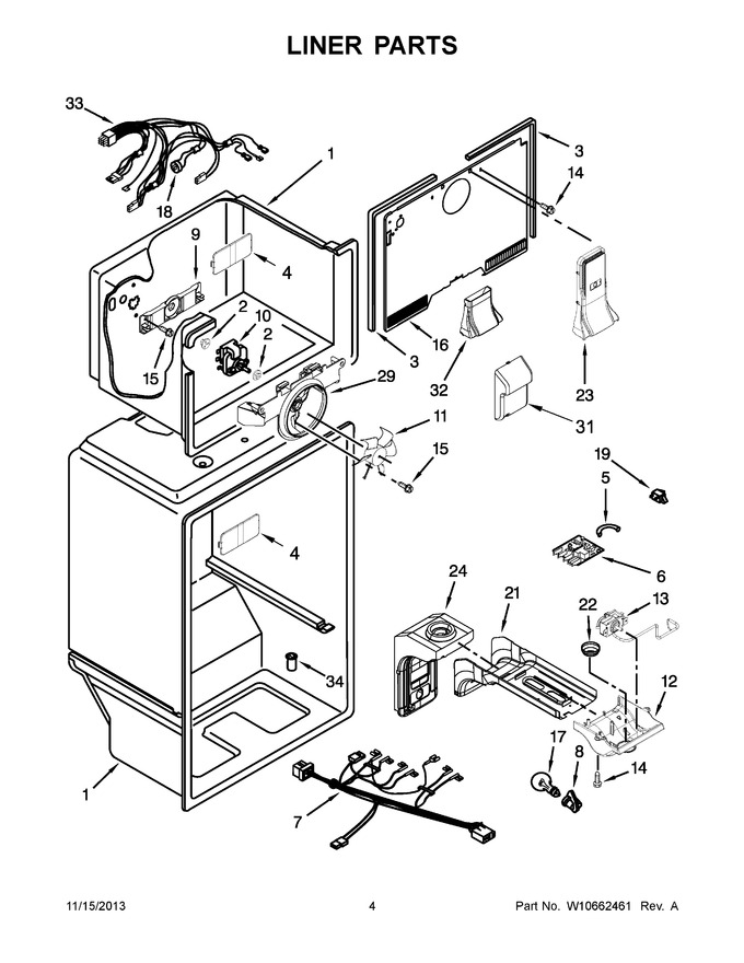 Diagram for WRT138TFYW01