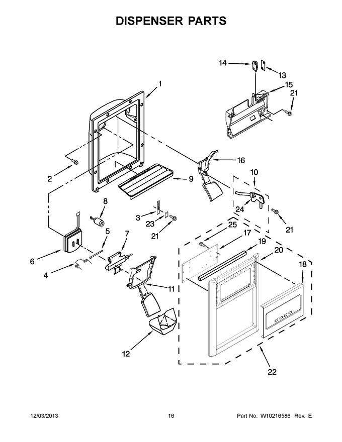 Diagram for KSRV22FVBL00
