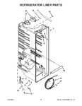 Diagram for 03 - Refrigerator Liner Parts