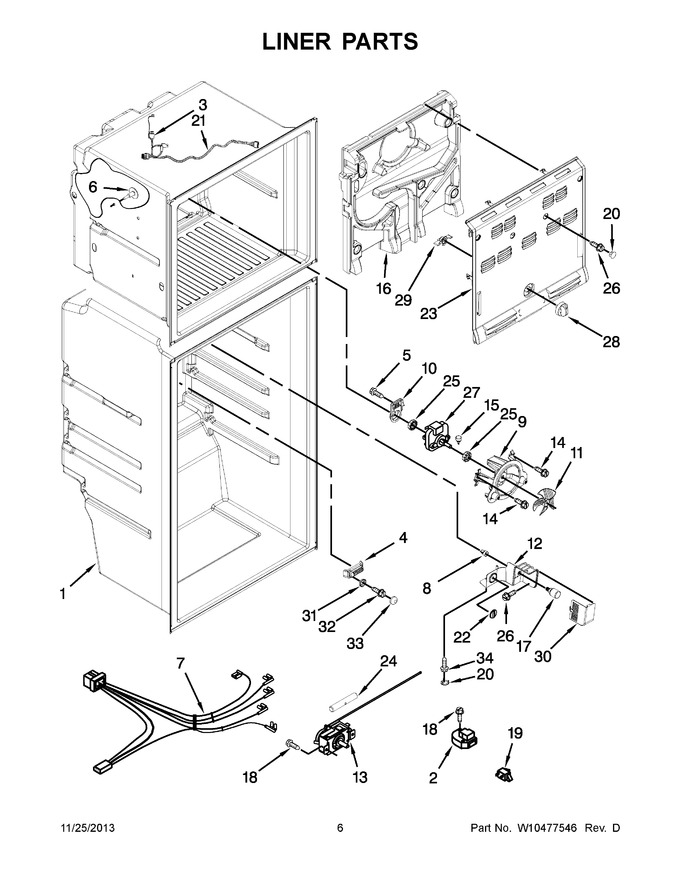 Diagram for WRT111SFAW00