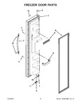 Diagram for 08 - Freezer Door Parts