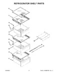 Diagram for 04 - Refrigerator Shelf Parts