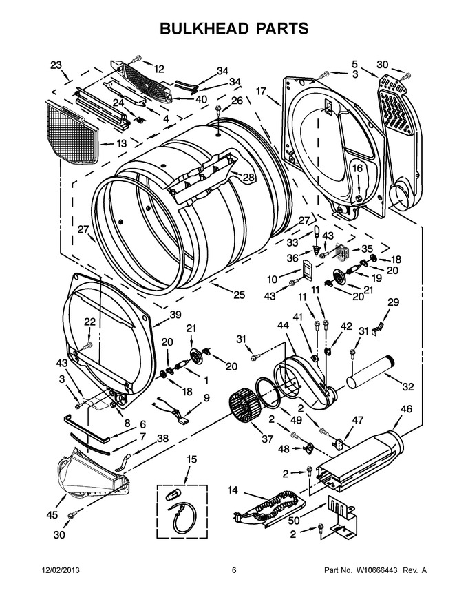 Diagram for WED5810BW0